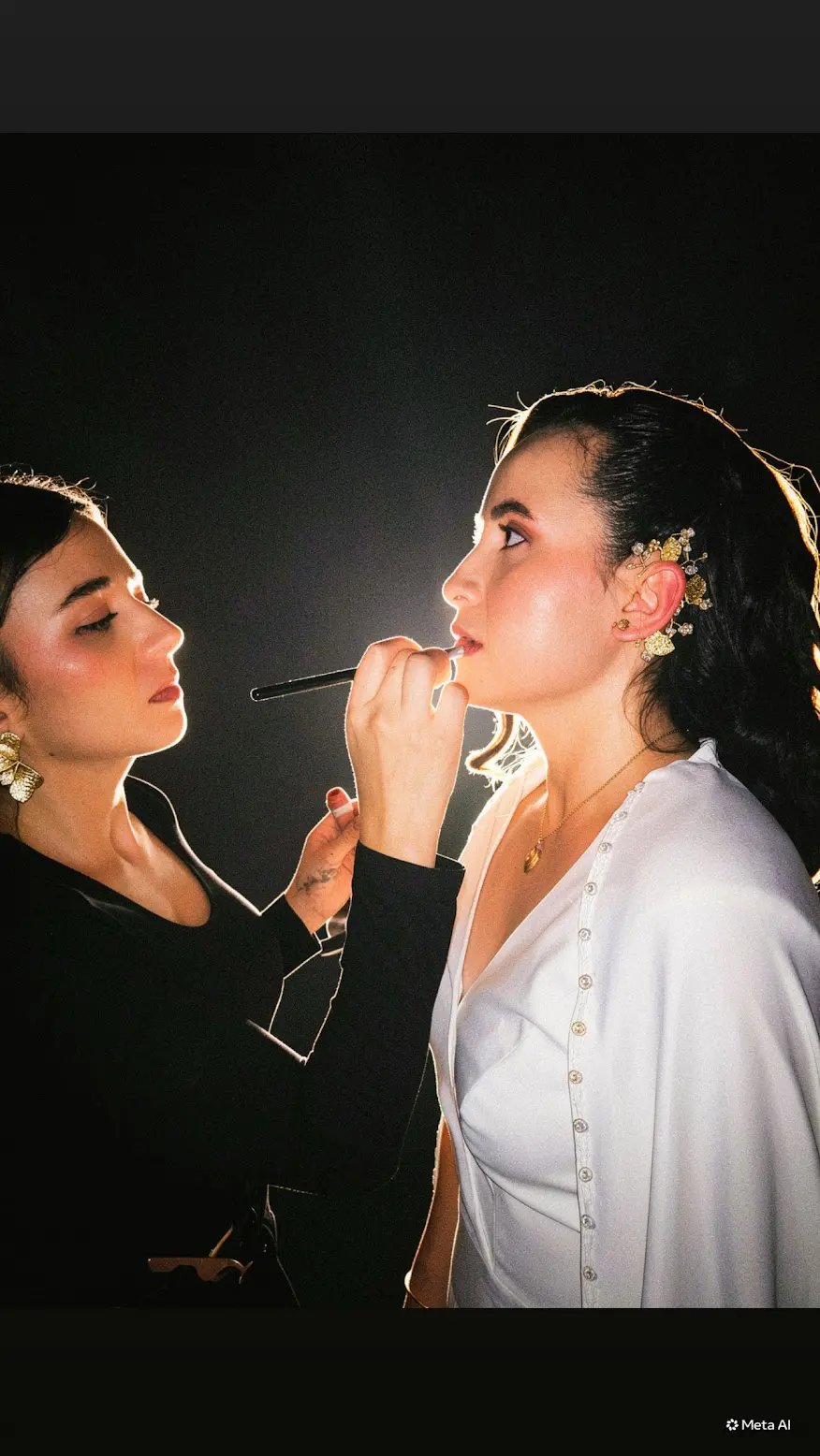 Maquillaje soft glam y semirrecogido — Belanz Beauty